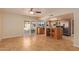 Kitchen with island, stainless steel appliances, and wood cabinets at 2705 W Summit Pl, Chandler, AZ 85224