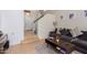 Open living area with a view of the staircase and a cozy seating area at 1515 E South Fork Dr, Phoenix, AZ 85048