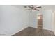 Bedroom with wood-look flooring and a ceiling fan at 5850 W Cheery Lynn Rd, Phoenix, AZ 85031