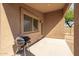 Covered patio with a built-in grill and access to the backyard at 727 W Judi Dr, Casa Grande, AZ 85122