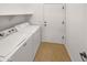 Laundry room with washer, dryer, and exterior access at 11575 W Buchanan St, Avondale, AZ 85323