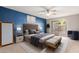Serene main bedroom with private patio access at 2114 S El Marino --, Mesa, AZ 85202