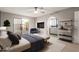 Main bedroom with ensuite bathroom and walk-in closet at 2114 S El Marino --, Mesa, AZ 85202