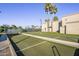 Community bocce ball courts with well-maintained green surfaces at 9856 W Rimrock Dr, Peoria, AZ 85382