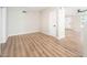 Simple dining area with wood-look floors at 4230 N 49Th Dr, Phoenix, AZ 85031