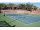 Well-maintained tennis court with mountain views at 2450 W Turtle Hill Dr, Anthem, AZ 85086