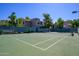 Well-maintained tennis court, ready for recreation at 15380 N 100Th St # 2101, Scottsdale, AZ 85260