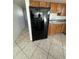 Kitchen with granite countertops and black appliances at 3023 W Larkspur Dr, Phoenix, AZ 85029