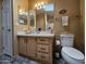 Bathroom features a vanity with drawers and a toilet at 8700 E University Dr # 1931, Mesa, AZ 85207