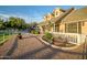 Brick paver walkway leading to charming ranch home at 7207 N 175Th Ave, Waddell, AZ 85355