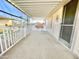 Covered patio with a view of the backyard and surrounding area at 9427 E University Dr # 100, Mesa, AZ 85207