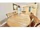 Dining room with a large wooden table and chairs at 9427 E University Dr # 100, Mesa, AZ 85207