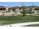 Outdoor basketball court with surrounding landscaping at 15922 W Electra Ln, Surprise, AZ 85379