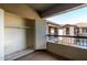 Balcony with storage closet and community views at 21320 N 56Th St # 2159, Phoenix, AZ 85054