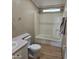 Clean bathroom with a bathtub, toilet, and vanity at 11596 W Sierra Dawn Blvd # 28, Surprise, AZ 85378