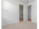Bedroom with walk-in closet and neutral carpet at 25227 N 131St Dr, Peoria, AZ 85383