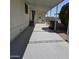 Covered patio area adjacent to the mobile home at 11596 W Sierra Dawn Blvd # 28, Surprise, AZ 85378