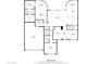 Floor plan highlighting a large living area and multiple bedrooms at 42929 W Castle Cove Cir, Maricopa, AZ 85138