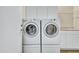 Laundry room with LG washer and dryer at 42929 W Castle Cove Cir, Maricopa, AZ 85138