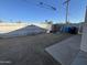 Backyard with wood fence and concrete patio at 4502 W Crittenden Ln, Phoenix, AZ 85031