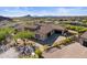 Aerial view of house and landscape at 10764 N 138Th Way, Scottsdale, AZ 85259