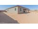 Large backyard with new home and patio at 22207 N Daniel Dr, Maricopa, AZ 85138
