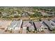 Aerial view of neighborhood showing homes and landscaping at 28389 N 131St Dr, Peoria, AZ 85383