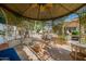 Relaxing gazebo with wicker furniture, perfect for enjoying the outdoors at 6620 E Stallion Rd, Paradise Valley, AZ 85253