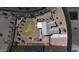 Aerial view showing home's layout and large backyard at 331 W Dundy St, San Tan Valley, AZ 85143