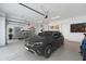 Spacious garage with overhead storage and room for two cars at 18083 W Amber Dr, Goodyear, AZ 85338