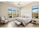 Spacious main bedroom with large windows and plenty of natural light at 16076 E Ridgestone Dr, Fountain Hills, AZ 85268