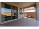 Covered patio with sliding glass doors at 14436 W Faye Way, Surprise, AZ 85387