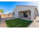 Home's exterior with covered patio at 14436 W Faye Way, Surprise, AZ 85387