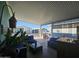Covered patio with seating area and view of the community at 650 N Hawes Rd # 3820, Mesa, AZ 85207