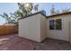 Backyard view of home with patio and fence at 3646 N 69Th Ave # 60, Phoenix, AZ 85033