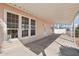 Home exterior with covered patio and storage shed at 7300 N 51St Ave # D212, Glendale, AZ 85301
