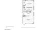 Floor plan showing one bedroom, one bathroom, kitchen, and living room at 7300 N 51St Ave # D212, Glendale, AZ 85301