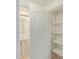 Clean bathroom with pedestal sink and linen closet at 2402 E 5Th St # 1429, Tempe, AZ 85288