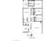 First floor plan showing 3 bedrooms, kitchen and garage at 38125 W Excussare Way, Maricopa, AZ 85138