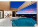 Infinity pool and spa with city and mountain views at 36700 N Lone Eagle Pt, Carefree, AZ 85377