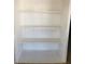 White shelves for extra storage space at 2460 E Main St # A17, Mesa, AZ 85213
