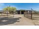 Large detached garage with covered carport at 39839 N Spur Cross Rd, Cave Creek, AZ 85331