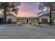 Brick house with a large driveway and gated entry at 39839 N Spur Cross Rd, Cave Creek, AZ 85331