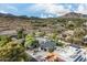 Aerial view of property with mountain views and surrounding landscape at 5919 N 45Th St, Phoenix, AZ 85018