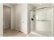 Clean bathroom with shower and tile flooring at 23095 E Mewes Rd, Queen Creek, AZ 85142
