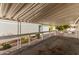 Covered patio with view of the back yard and neighboring homes at 2650 W Union Hills Dr # 54, Phoenix, AZ 85027