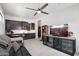 Cozy media room with comfortable seating and large TV at 812 E Summerside Rd, Phoenix, AZ 85042
