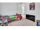 bedroom with twin bed, TV, and wall decor at 24614 N 169Th Dr, Surprise, AZ 85387