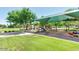 Playground with shaded area, slides, and play equipment at 1384 E Morelos St, Chandler, AZ 85225
