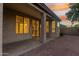 Charming backyard with a covered patio and a manicured lawn at 1384 E Morelos St, Chandler, AZ 85225